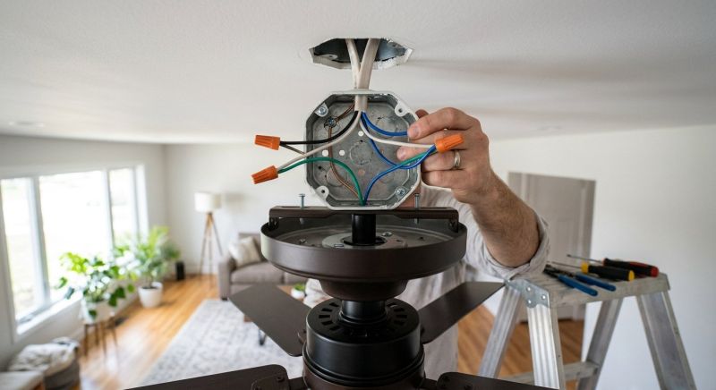 Ceiling Fan Mounting in Conroe, TX