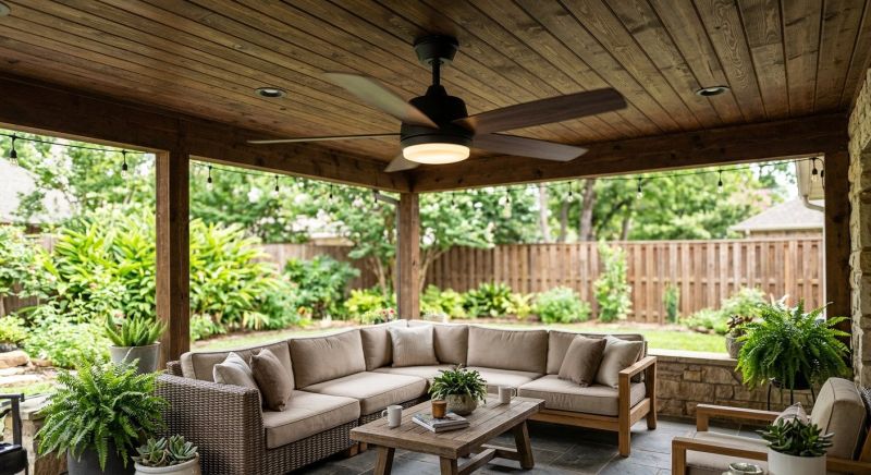 Exterior Fan Installation in Wilmington, NC